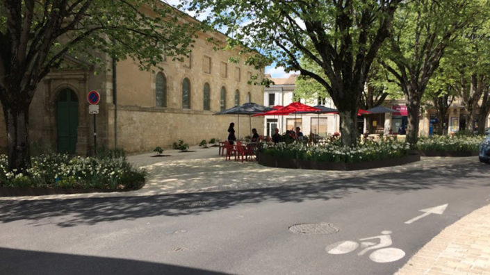 Paysagiste Bordeaux Arcachon : projet paysagiste Blanquefort, services publics